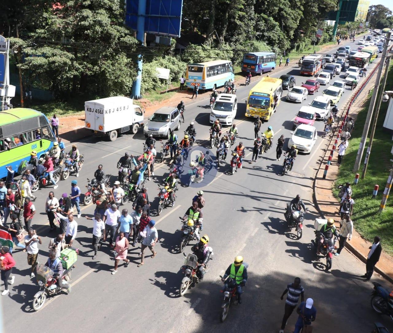 [PHOTOS] Activists stage demo over Ojwang's death