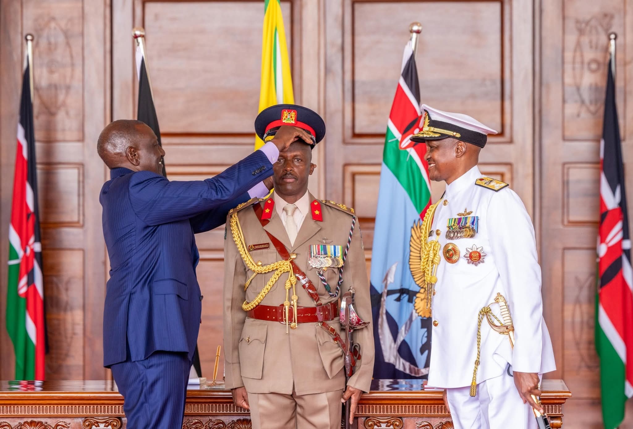 Ruto's ADC elevated to Brigadier