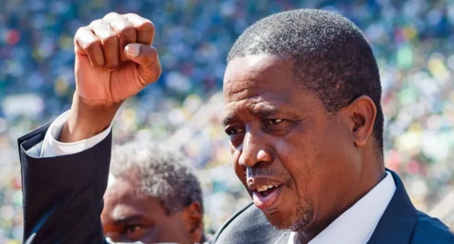 Funeral row causes chaos for mourners of Zambia's ex-president