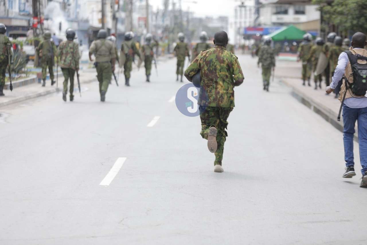 Police use teargas to disperse Mombasa protesters