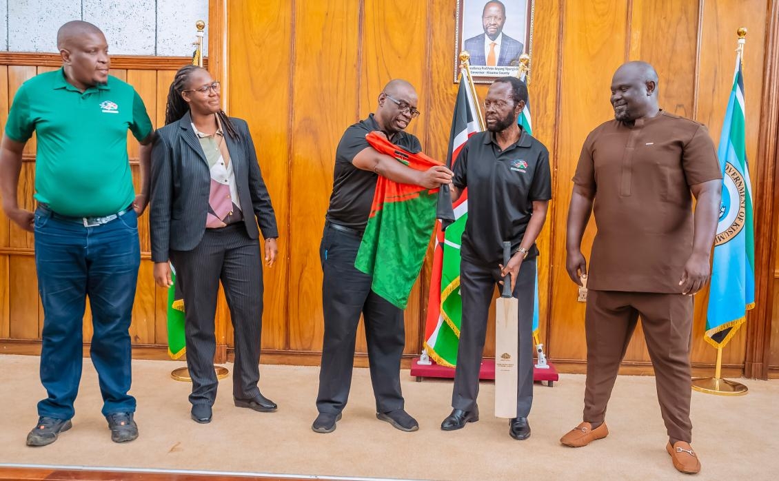Governor Nyong’o in key partnership with Cricket Kenya