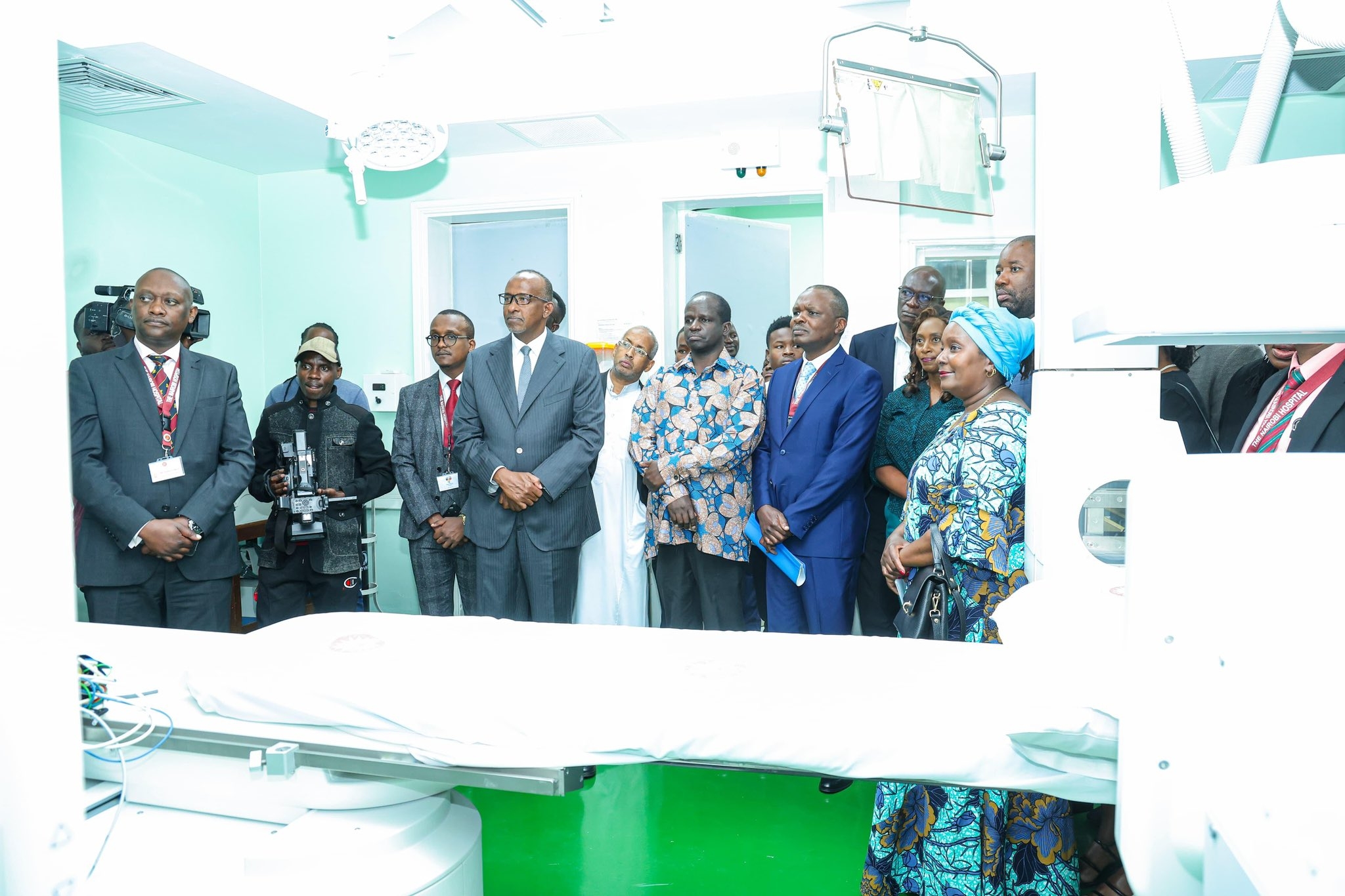 Duale commissions East Africa's first 256 slice CT scanner