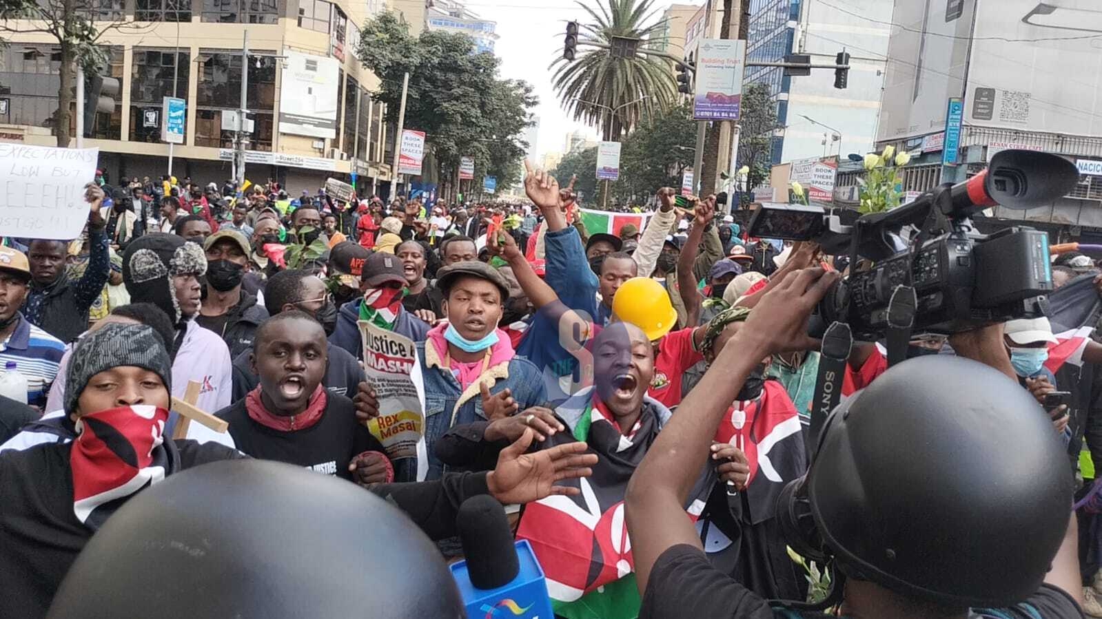 [PHOTOS] Scenes across the country as protests begin