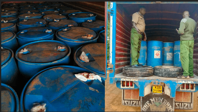 Police recover 8,750 litres of illicit substance in Busia