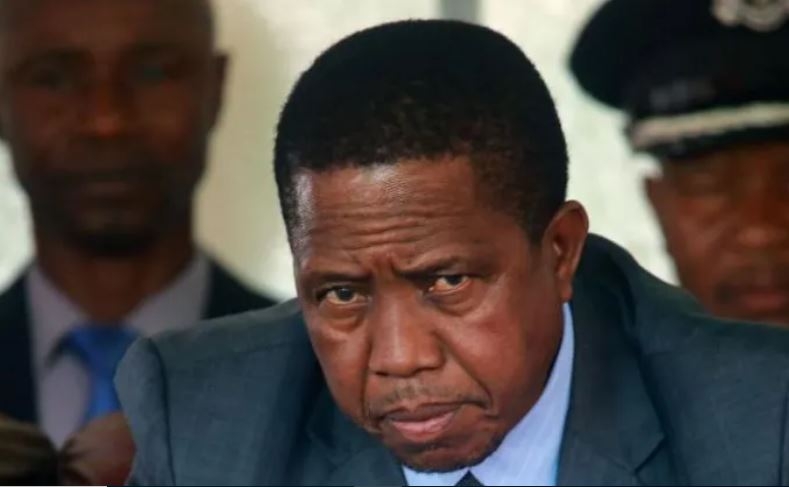 Family of Zambia's ex-president Lungu halts return of his body