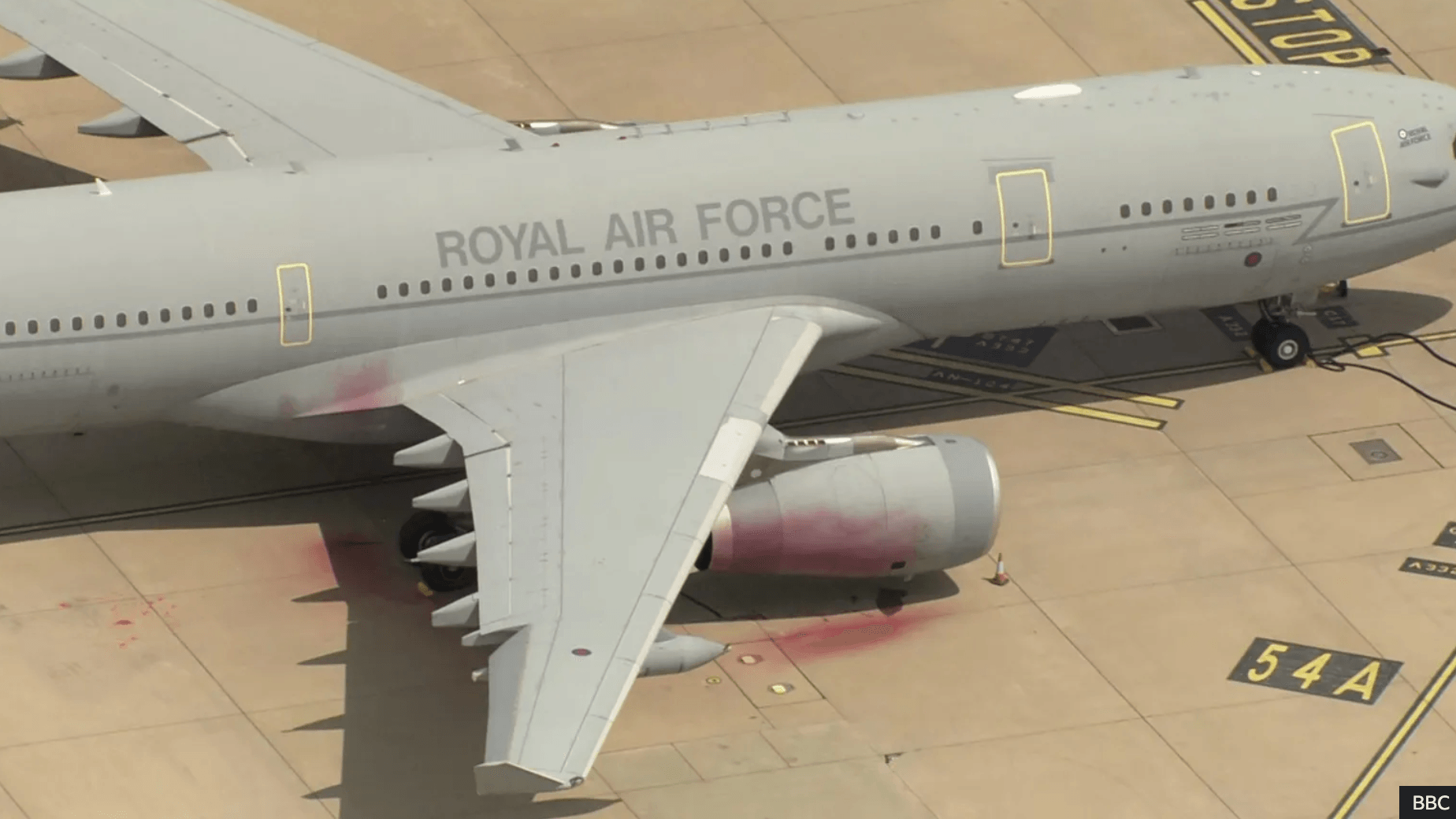 Pro-Palestinian activists break into RAF airbase
