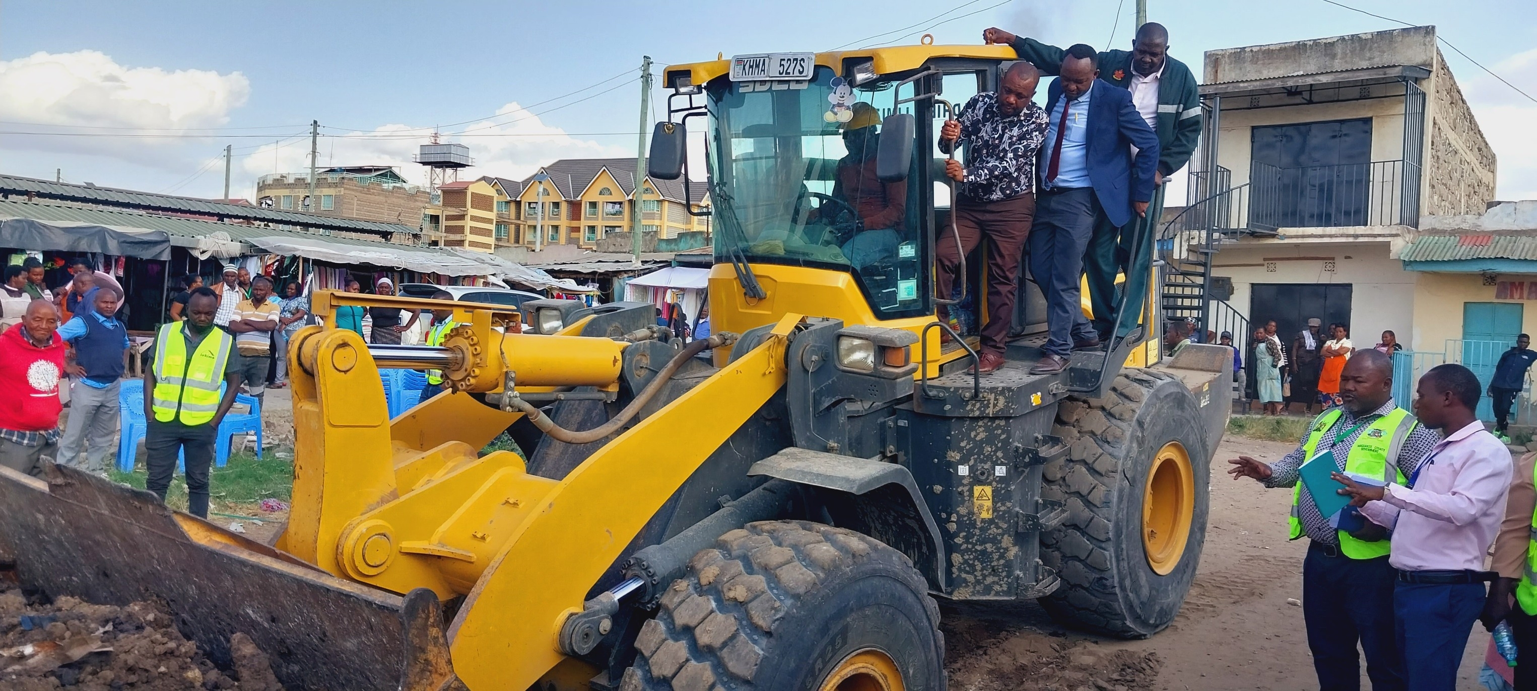 Athi River Market gets a boost as new shed construction begin