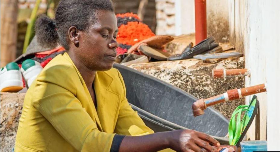 'I tell my children not to play so we save money on soap'