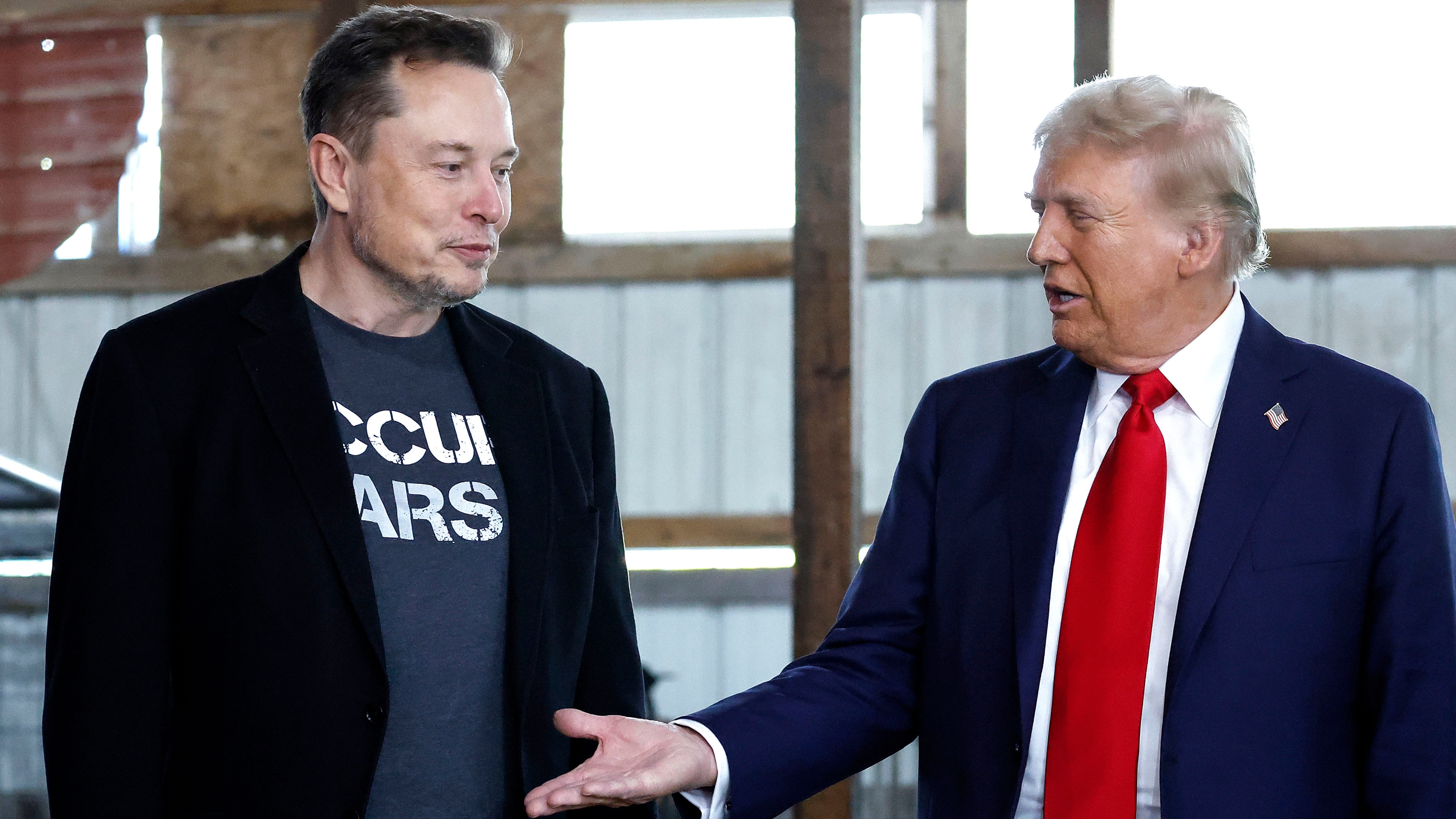 Tesla shares tumble as Trump-Musk feud erupts