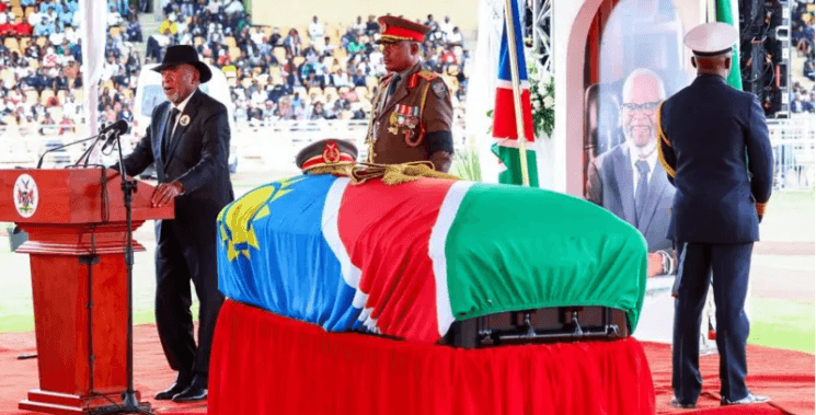 Namibia halts all state funerals amid criticism of the high cost