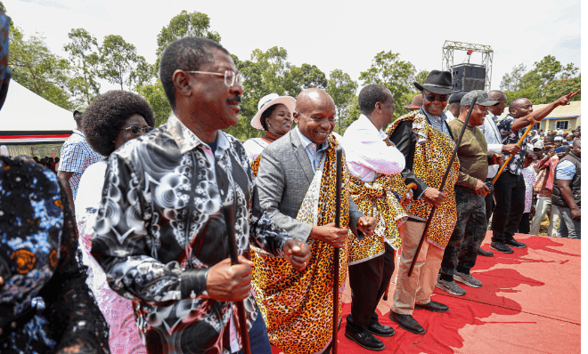 [PHOTOS] Kindiki, Wetang'ula attends women empowerment forum in Busia