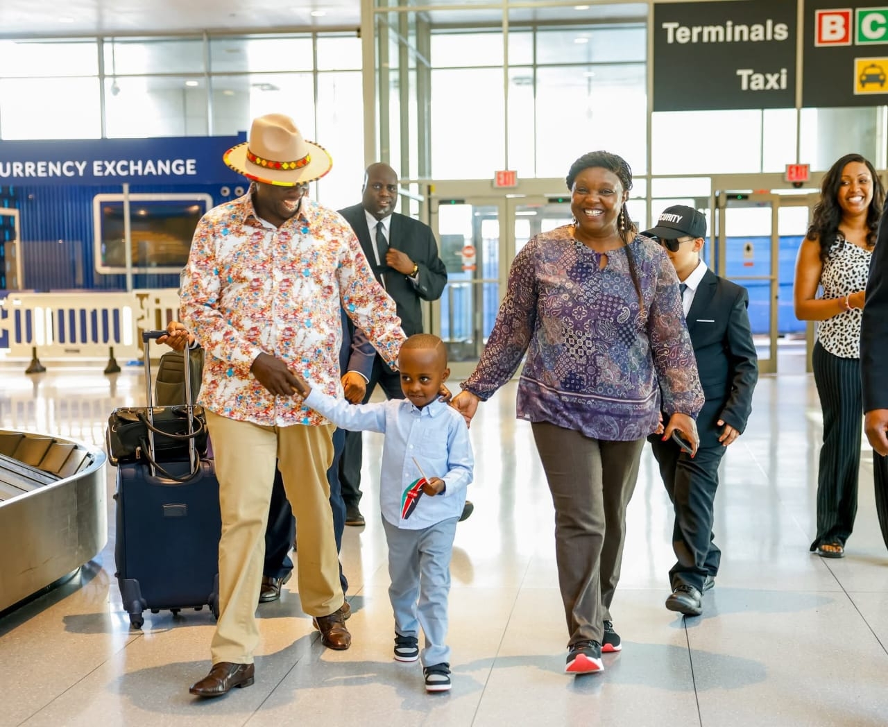 [PHOTOS] Gachagua arrives in Boston