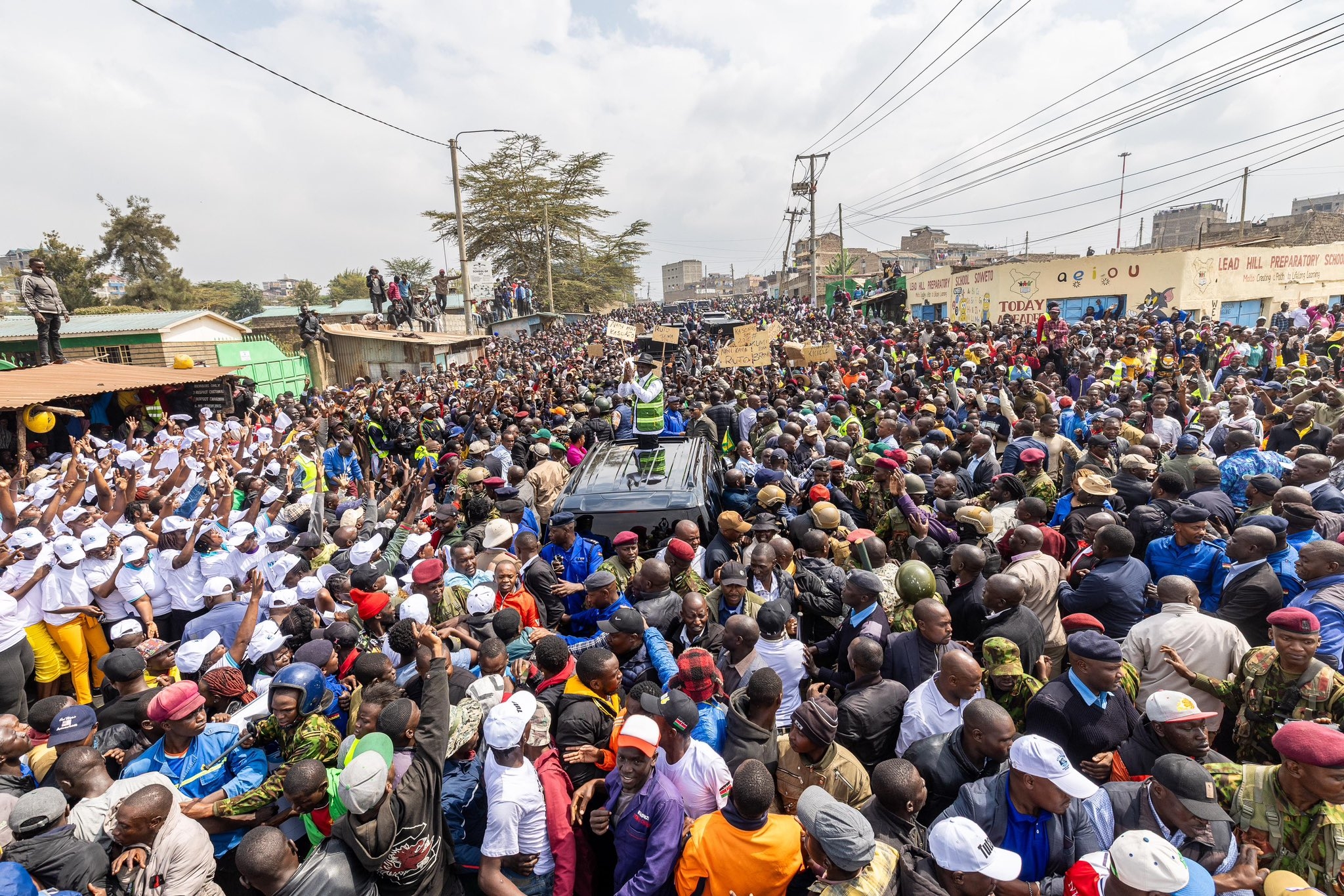 Ruto: Kenya needs peace, not chaos, to create jobs