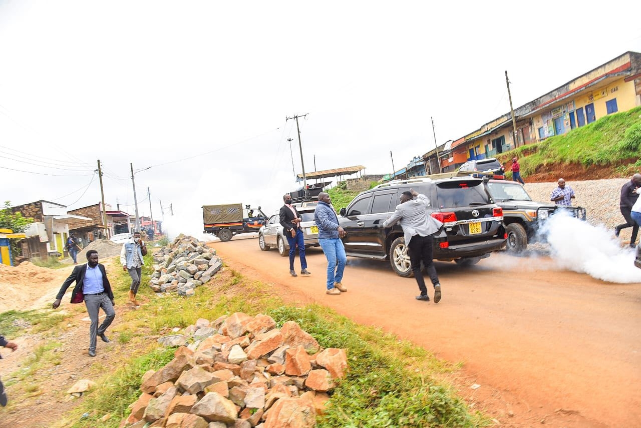 Murang'a: Chaos as police disperse DCP politicians