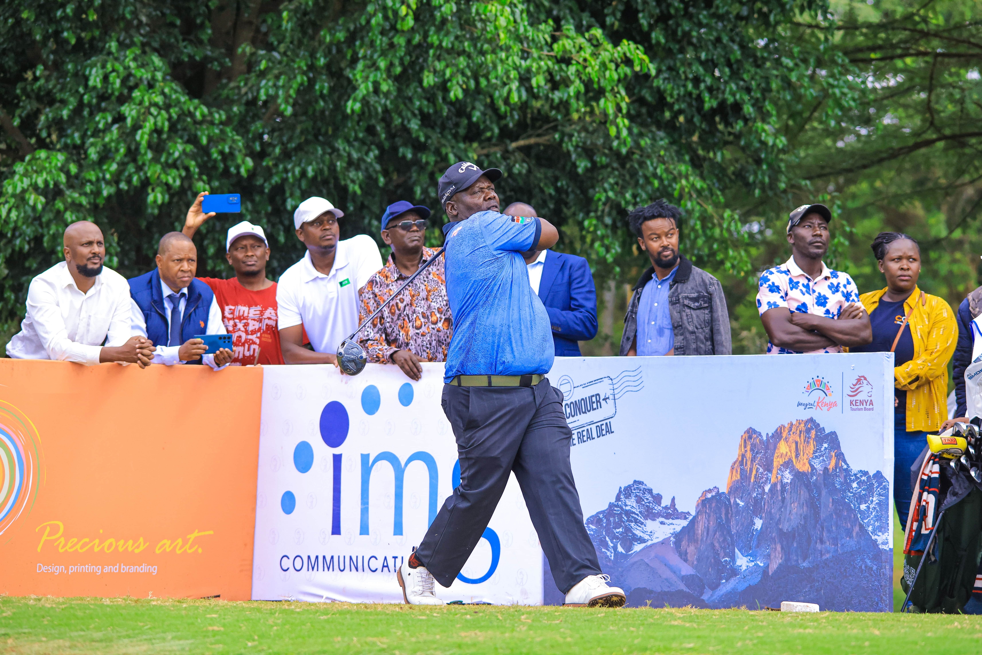 Over 100 golfers eye KCB tour finale spots in Kisii