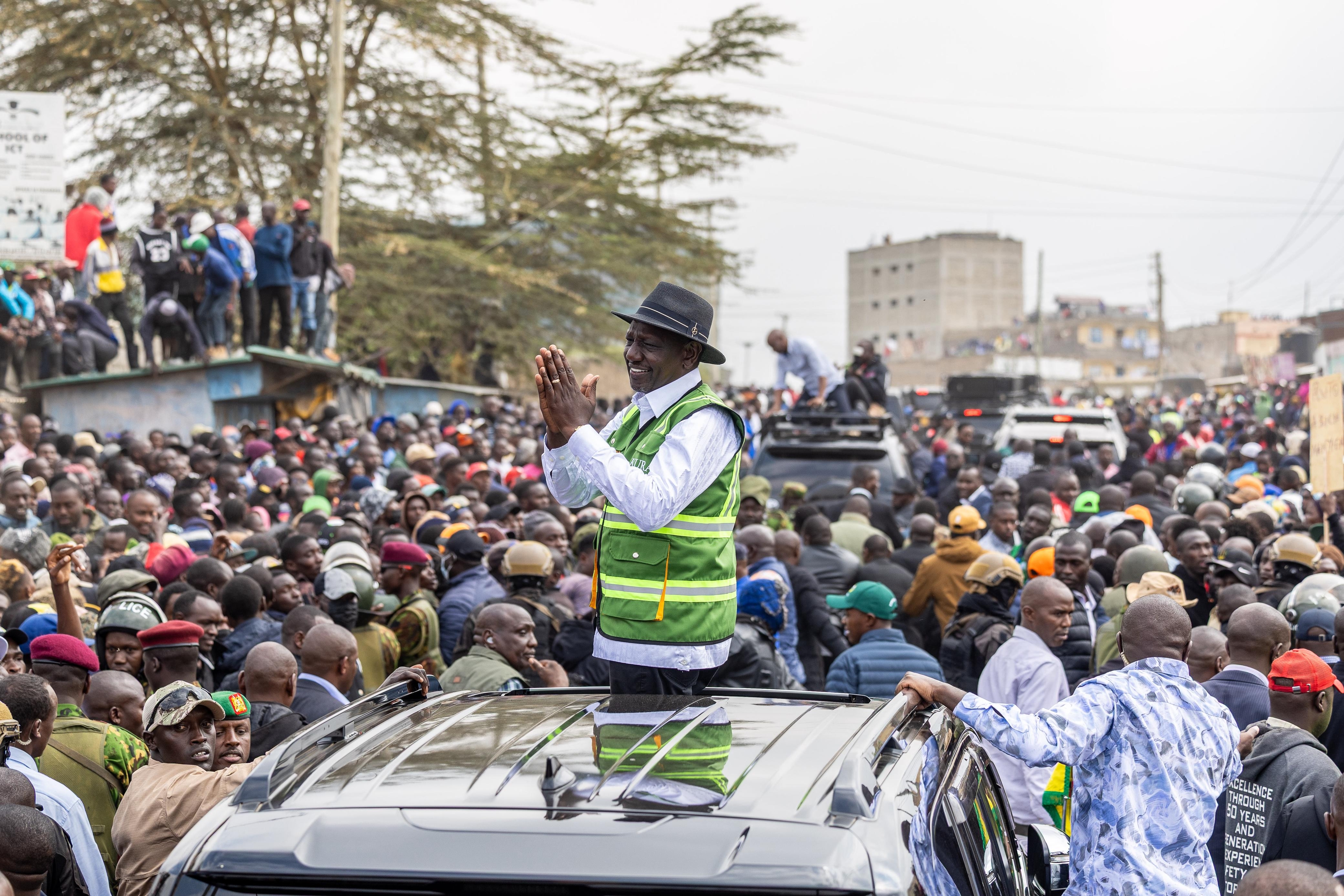 [PHOTOS] Ruto commissions 3.1 km Bridge Savannah–Stage 17 Masimba Rd