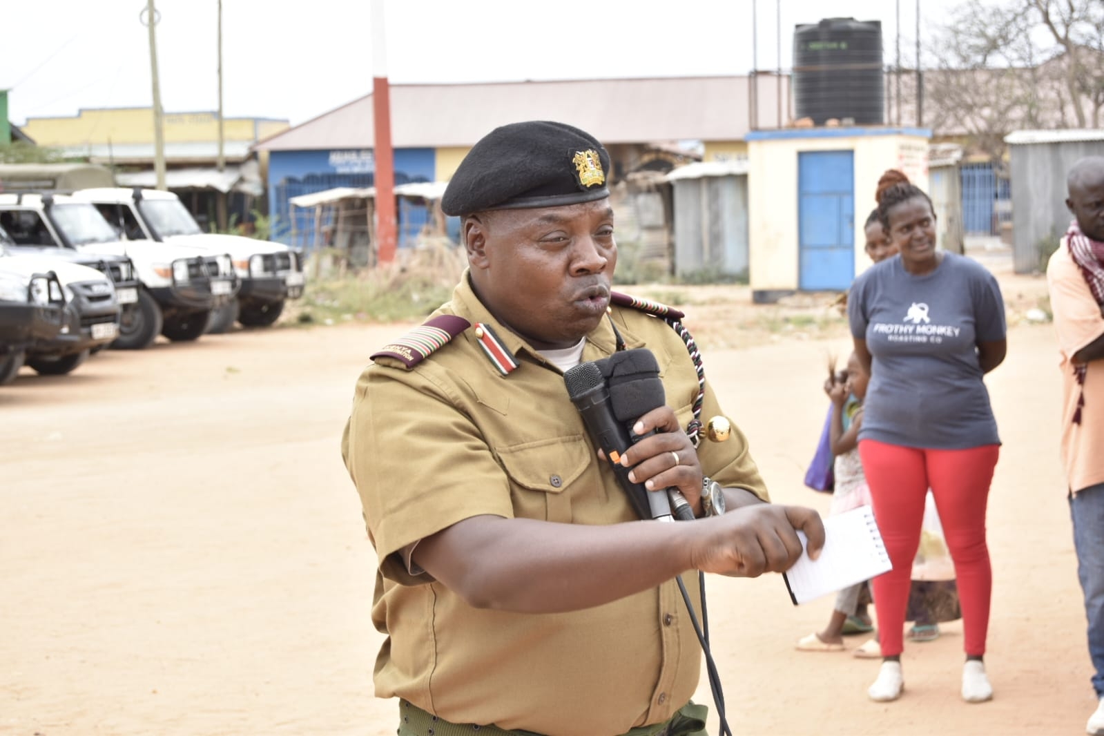 Security team crafts measures to address raising crime in Madogo.