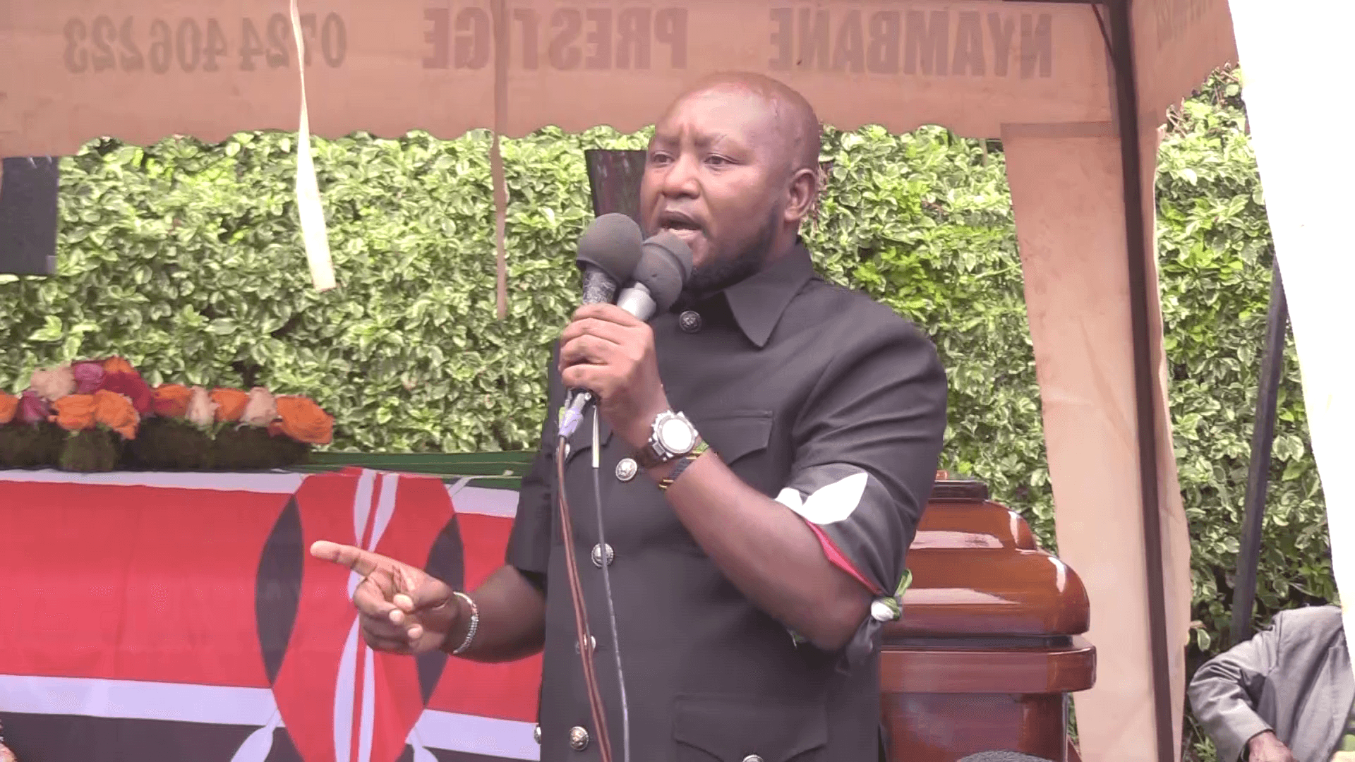 21 years old Kirinyaga youth shot during Sabasaba protests given an emotional send off