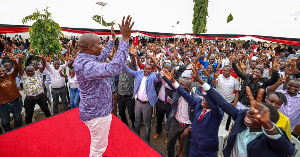 Kindiki defends Kazi Majuu, urges youth to apply