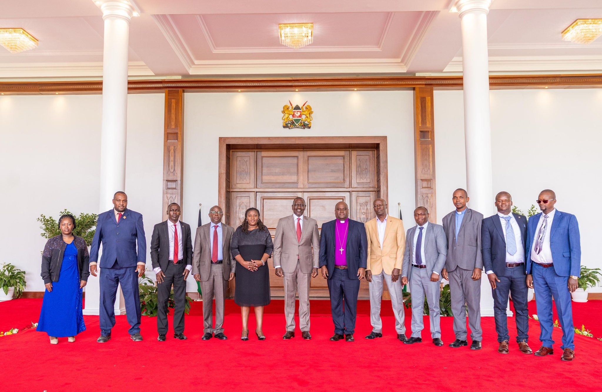 PHOTOS: Ruto meets Nairobi Anglican Diocese officials at State House