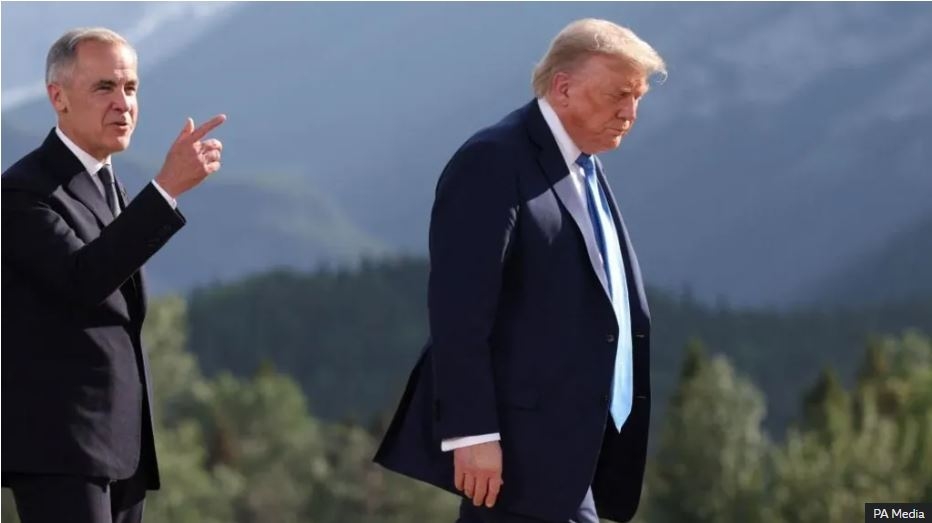 Canada's Carney talked tough on Trump - now some say he's backing down