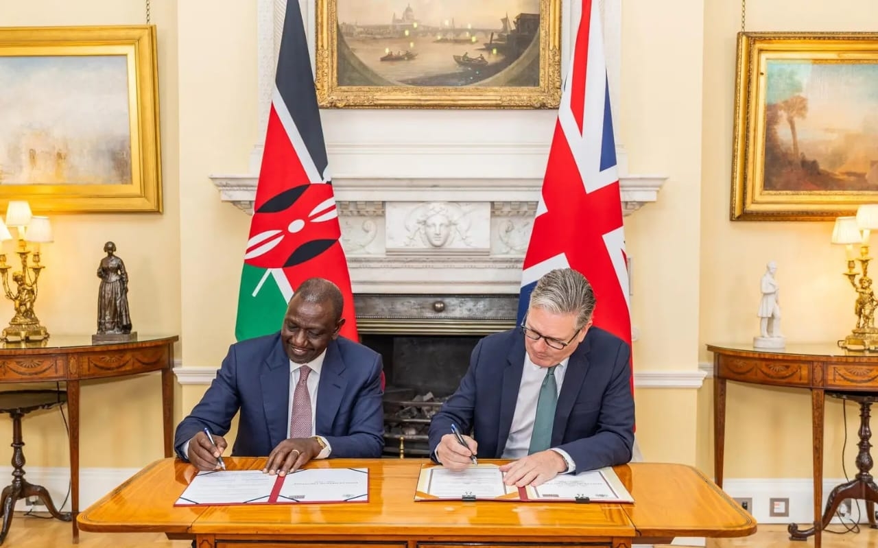 Ruto, UK PM meeting sets stage for railway city rollout