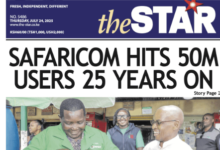 News Brief: Safaricom hits 50m users 25 years on