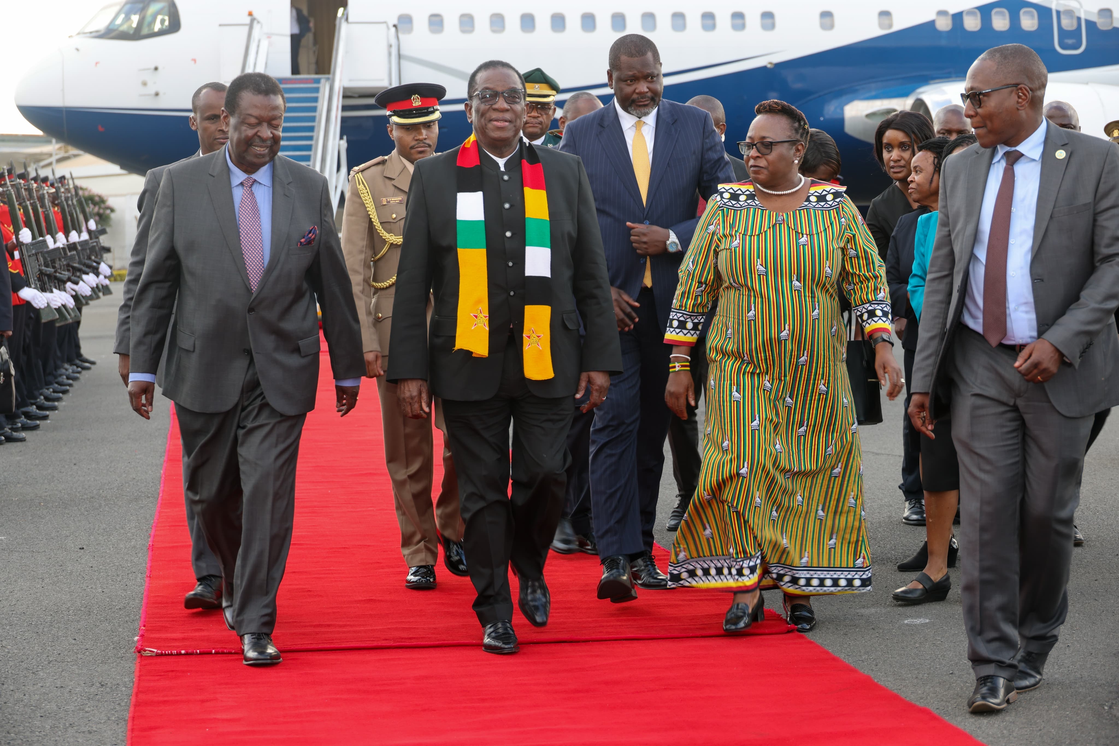 Mnangagwa in Nairobi to boost DRC peace efforts