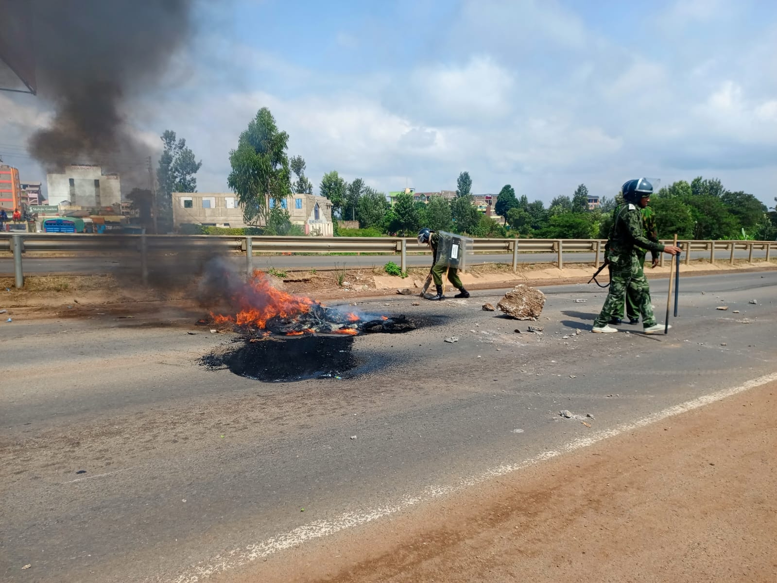 Puzzle of unknown youths 'hired' to protest in Mt Kenya