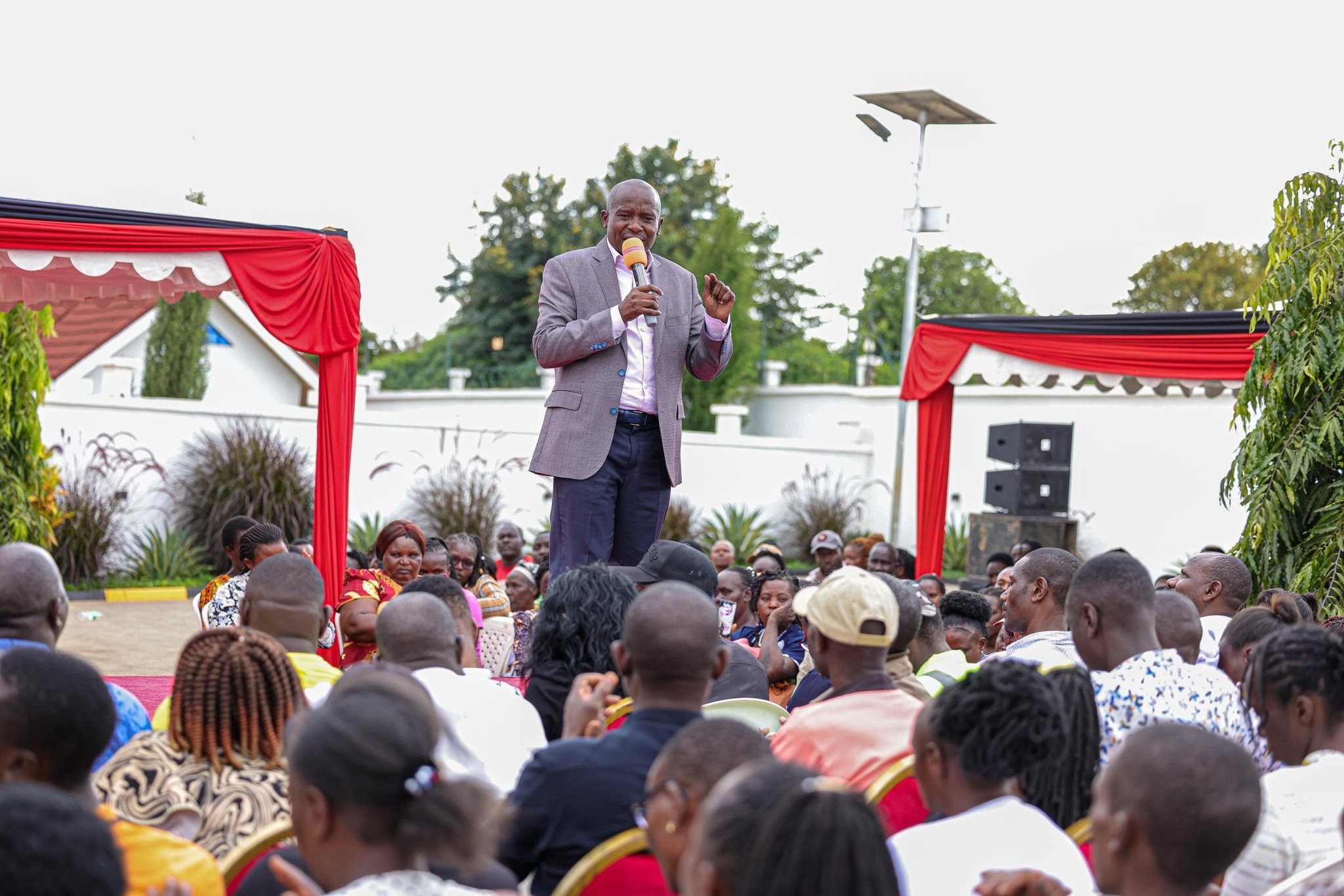 Kindiki to Gachagua: You failed to lobby for development