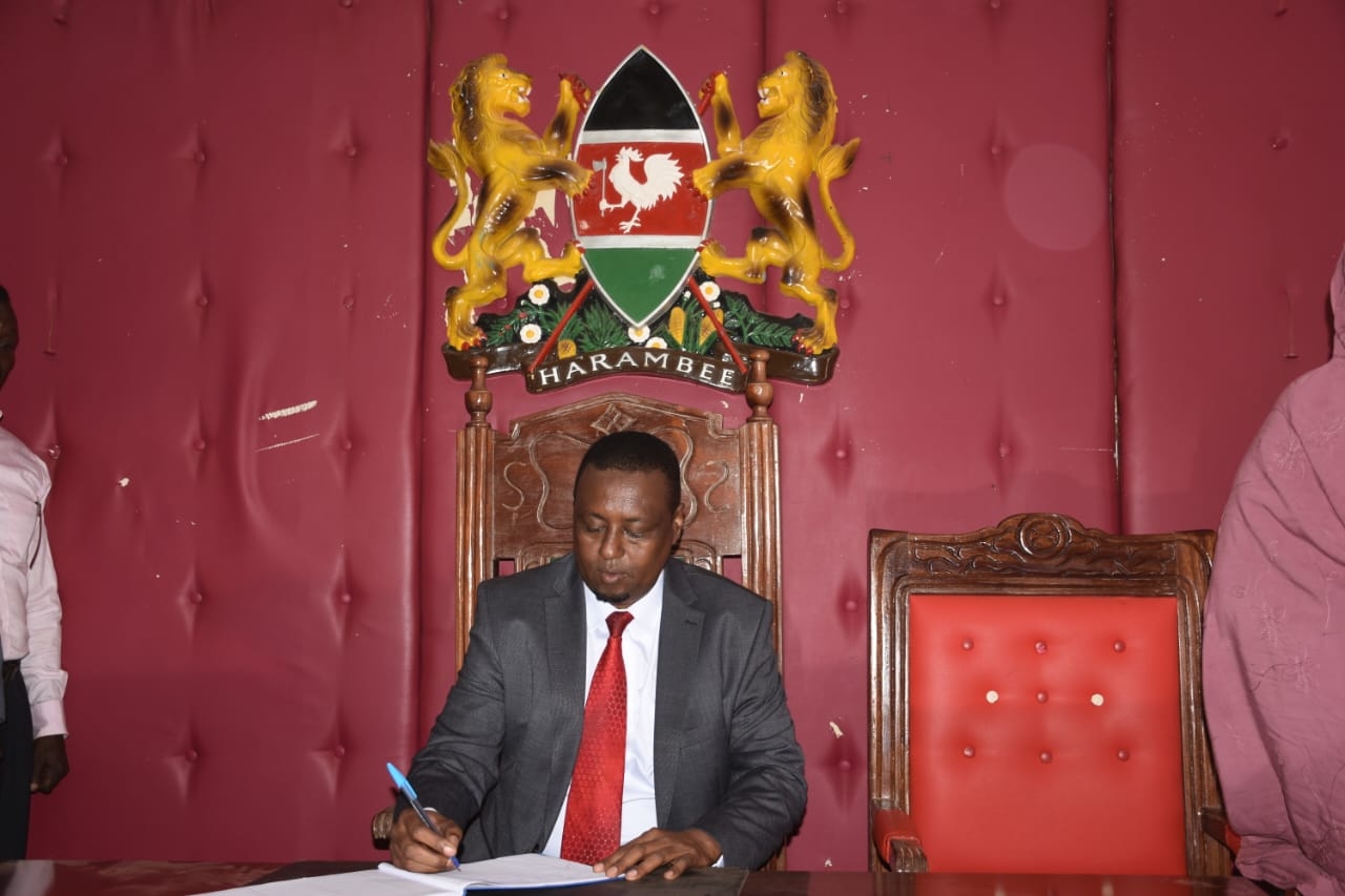 New Isiolo speaker tours vandalised assembly, vows order