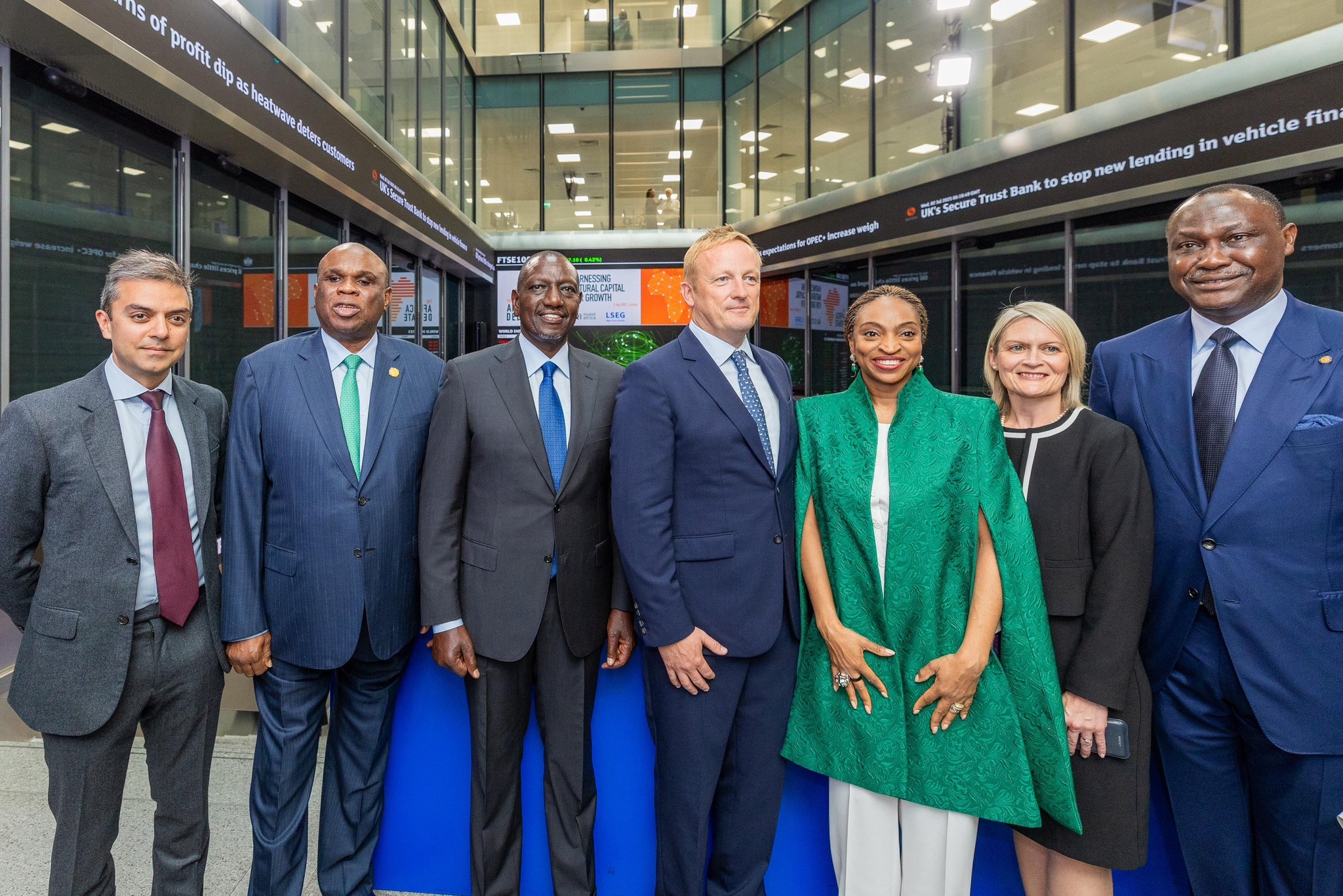 Ruto: NSE to draw lessons from London Stock Market