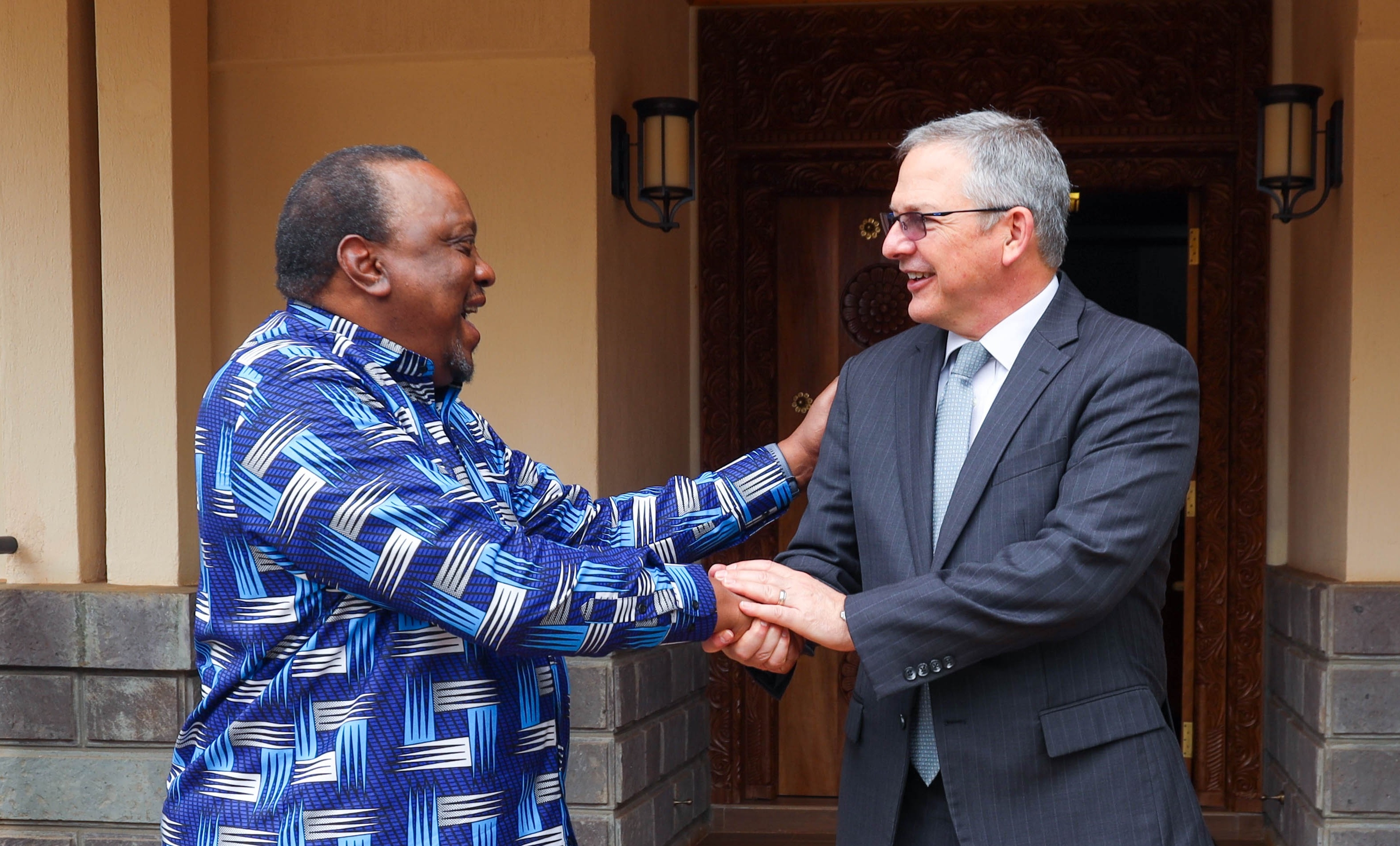 Top envoys, Amref boss pay Uhuru courtesy visits