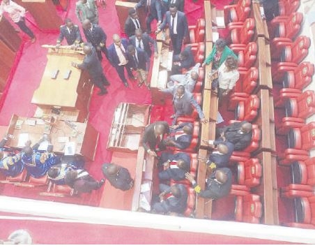 Kitui MCAs engage in fistfights over bona fide minority leader