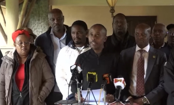 Mt Kenya MPs demand arrest of those behind demos