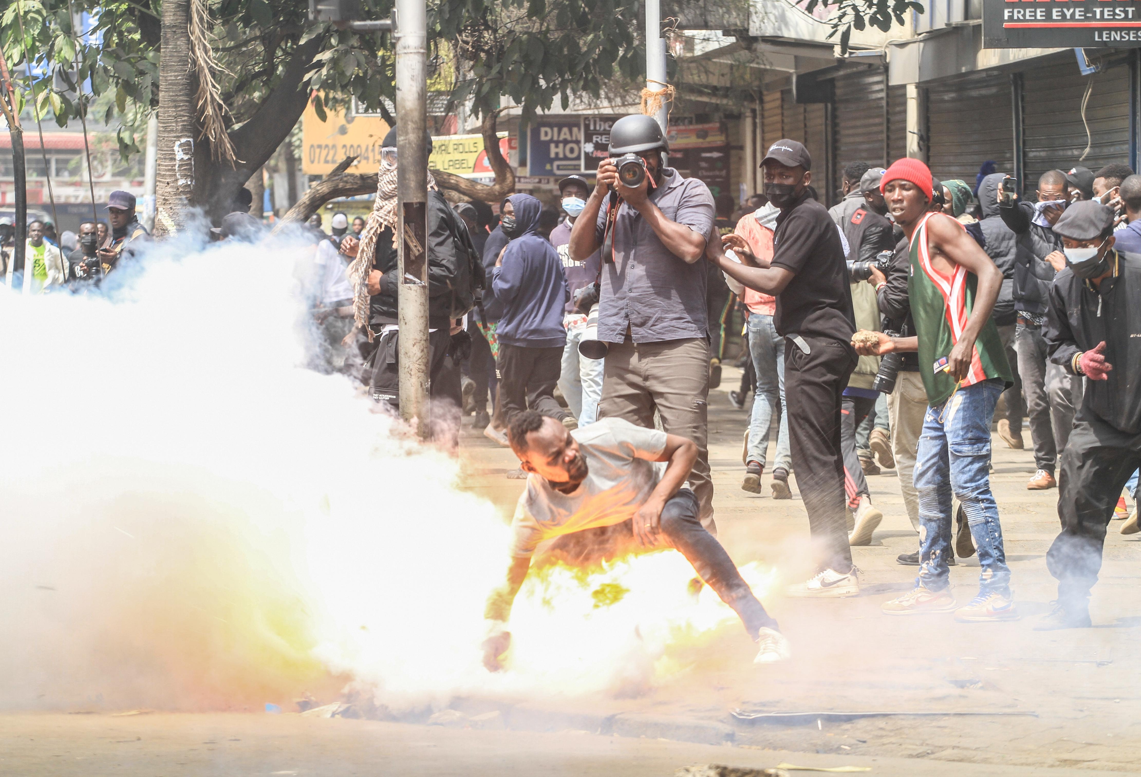 Surviving maandamano as a frontline journalist