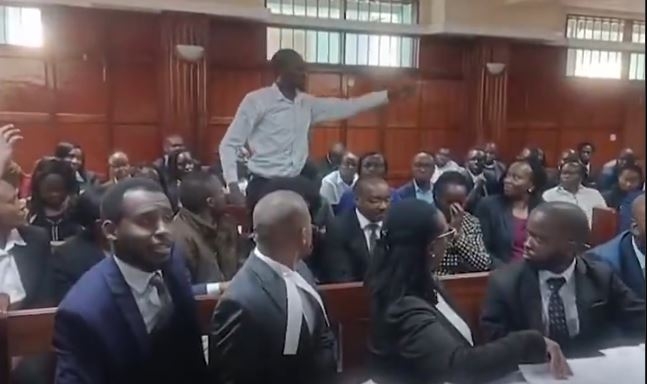 Drama as man blasts DCI lawyer in court