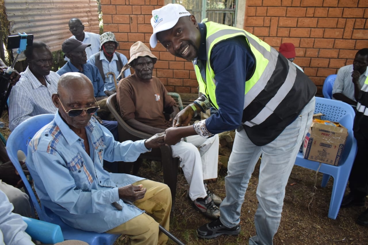 Boost as Homa Bay elderly widowers enlisted with SHA