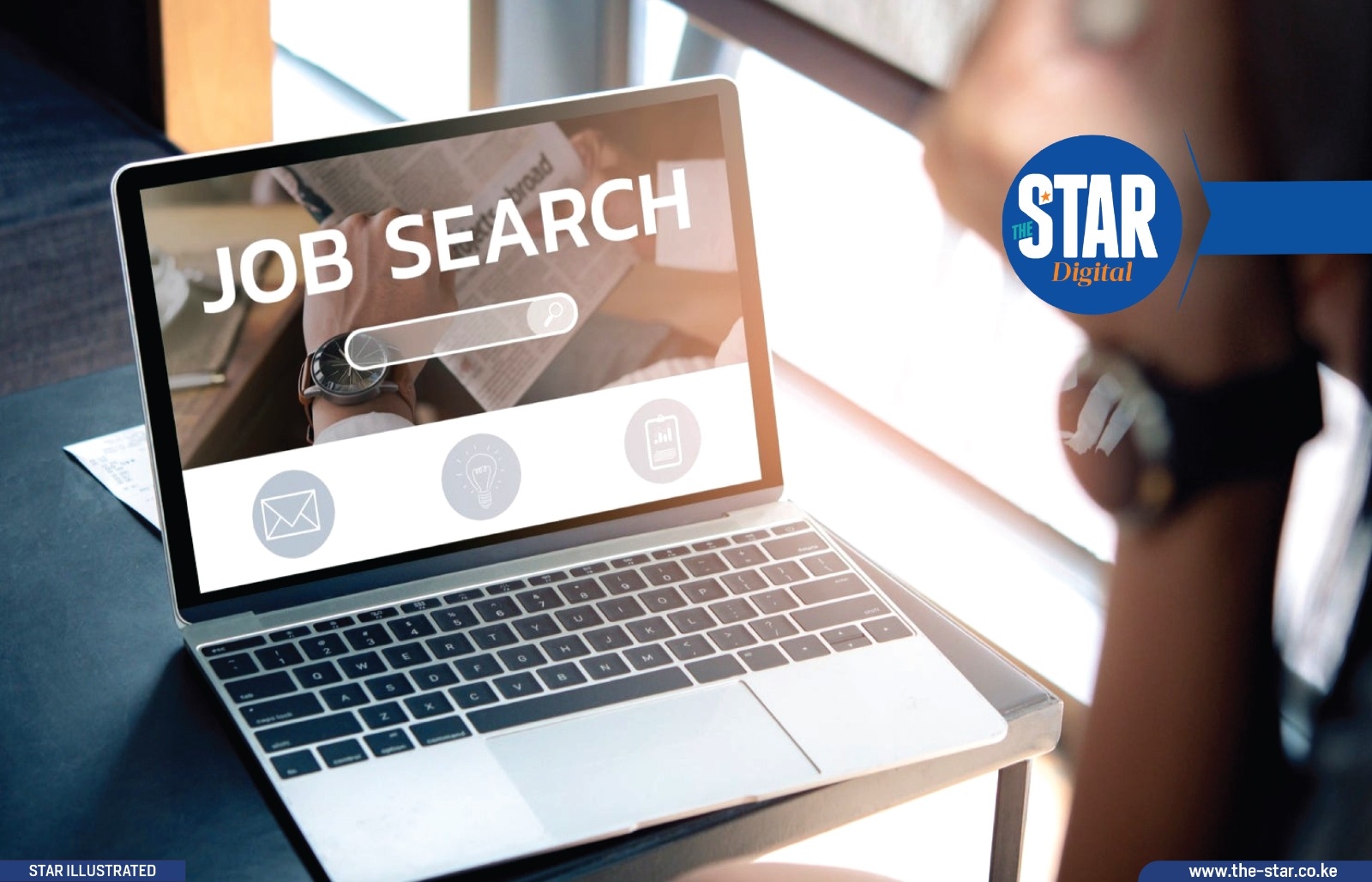 What influences job hunting in Kenya?