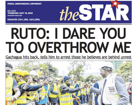 News Brief: Ruto - I dare you to overthrow me