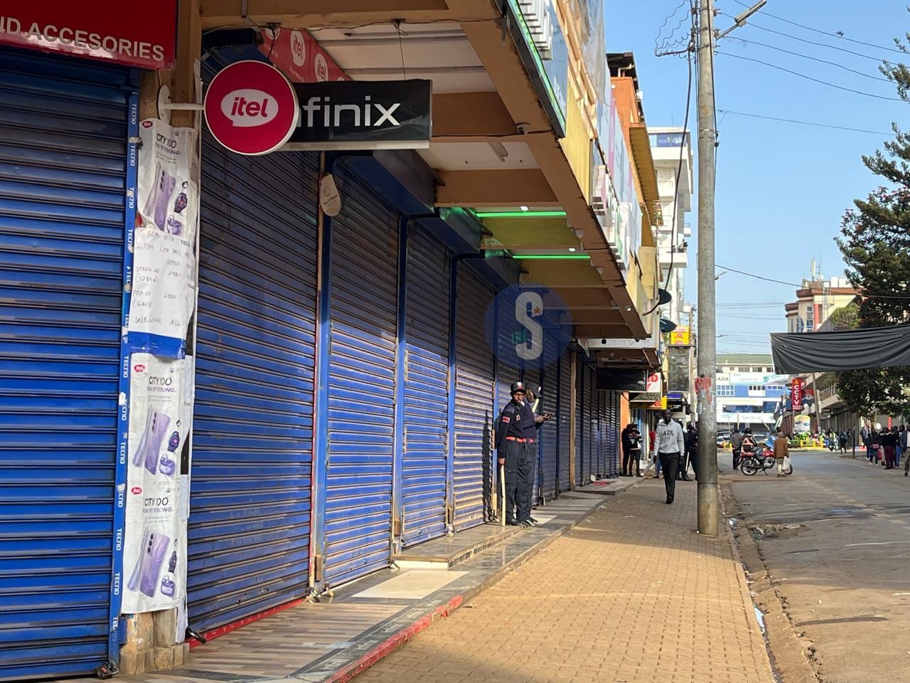 Eldoret shops closed, police strategically deployed ahead of Saba Saba
