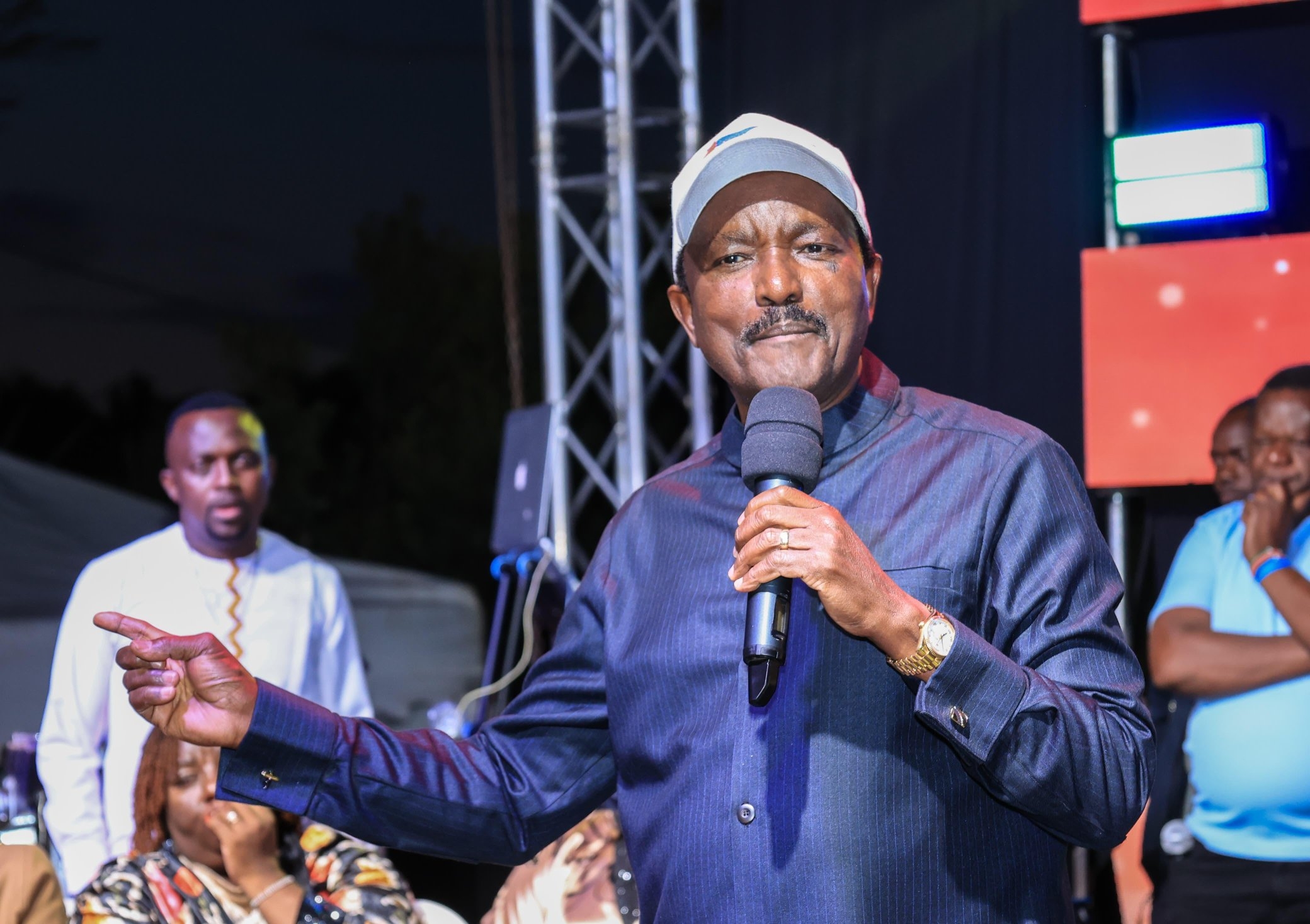 Kalonzo condemns activist Mwangi’s arrest