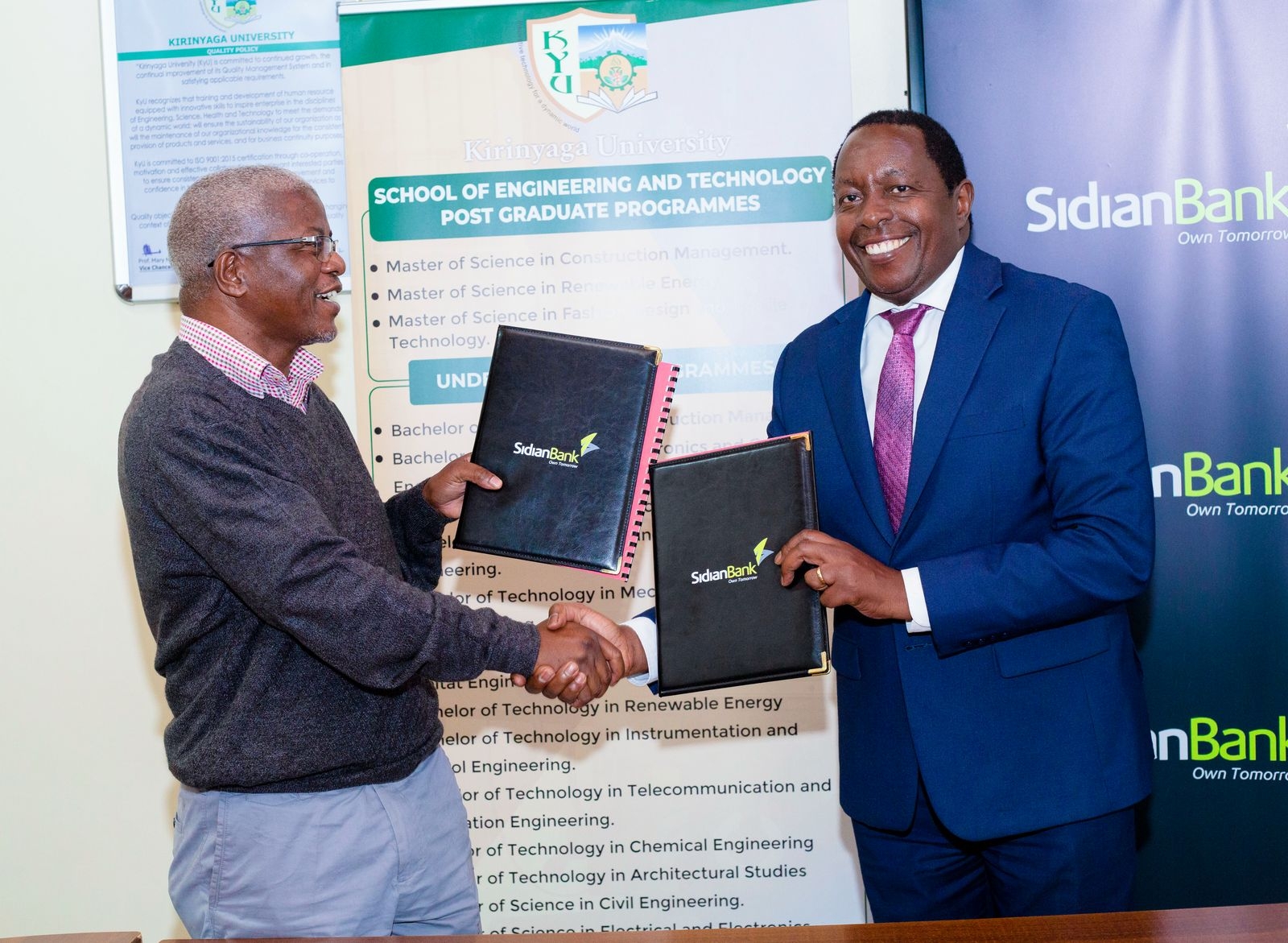Kirinyaga varsity to get tailored financial solutions in new deal