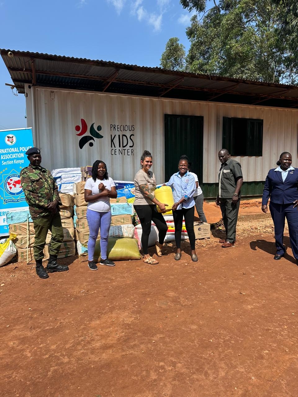 IPA Section Kenya donates clothes and food to Precious Kids Centre in Kitale