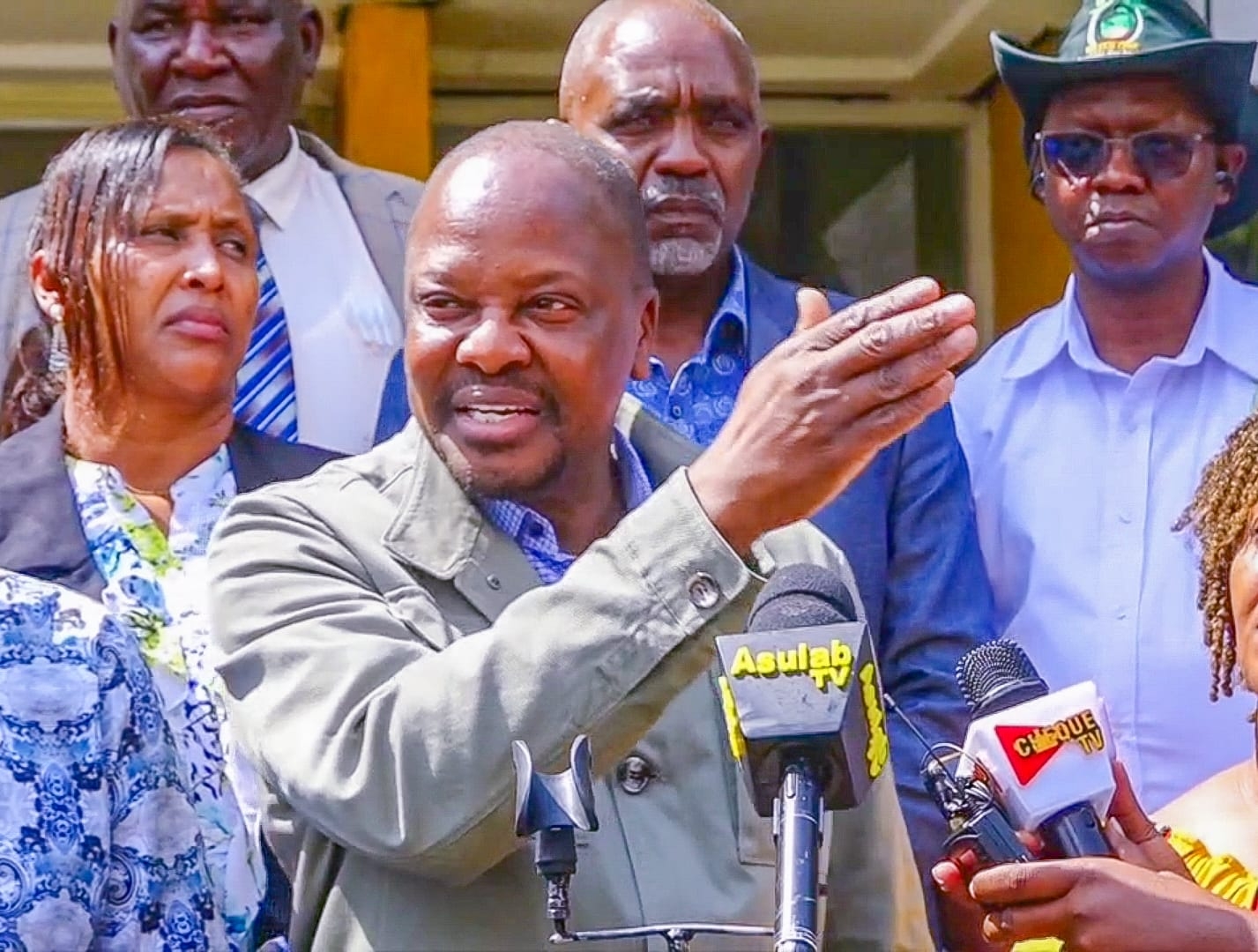 Kagwe: Criminals hijacking Gen Z protests to cause havoc