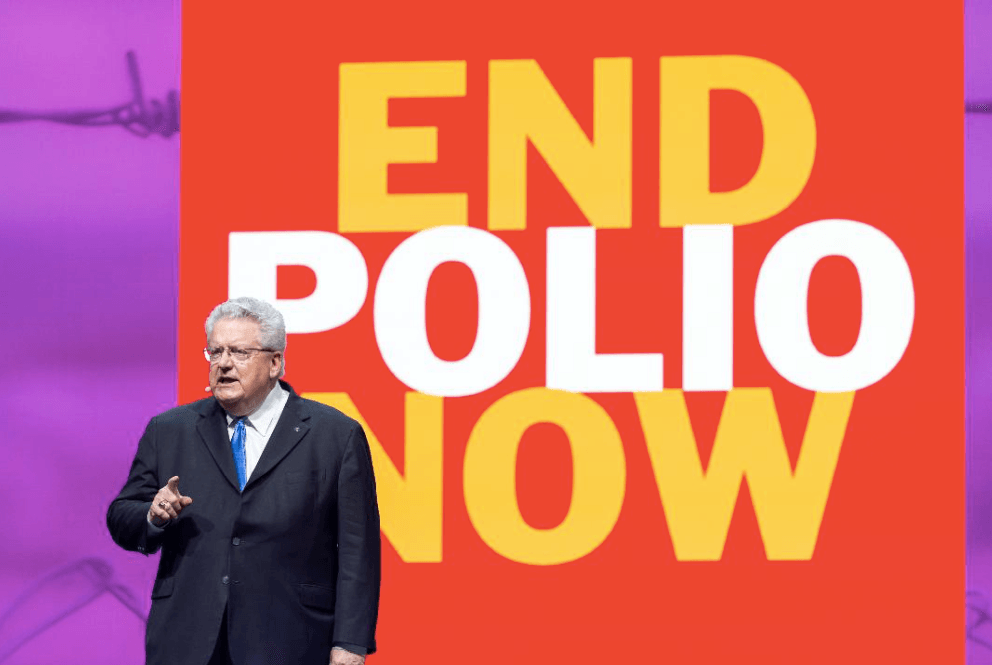 Rotary and Gates Foundation renew partnership to eradicate polio