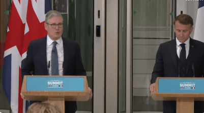 Starmer and Macron plead for patience in an impatient world