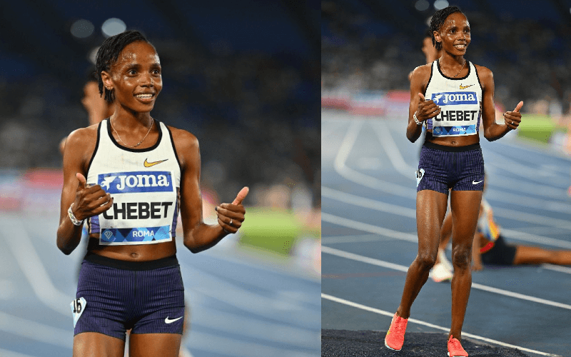 Beatrice Chebet smashes 5000m World Record