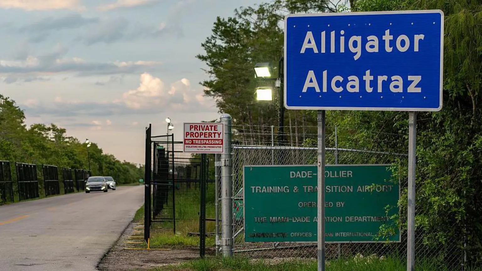 Life inside notorious 'Alligator Alcatraz' in its final days