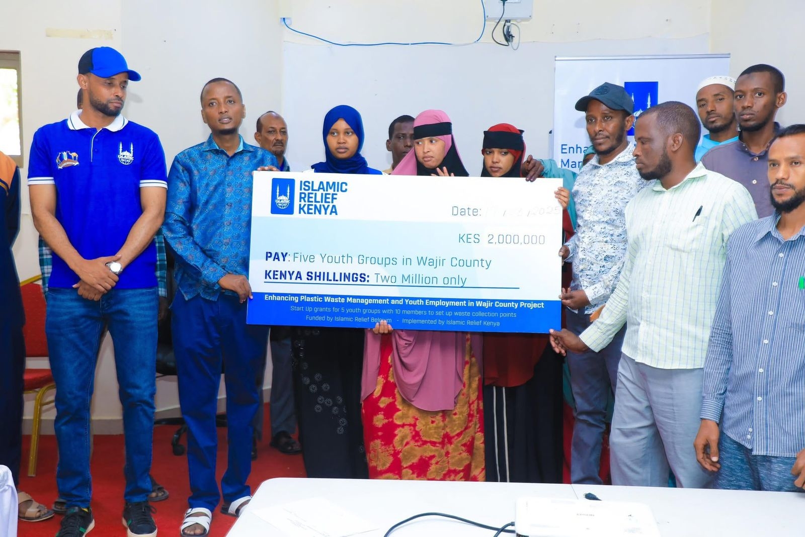 Wajir youth turn plastic waste crisis into income opportunity